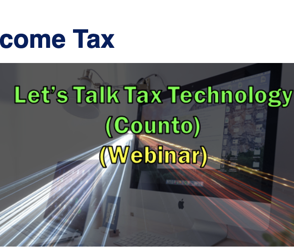 Revolutionising Tax Workflow with AI -Counto's webinar in collaboration with SCTP