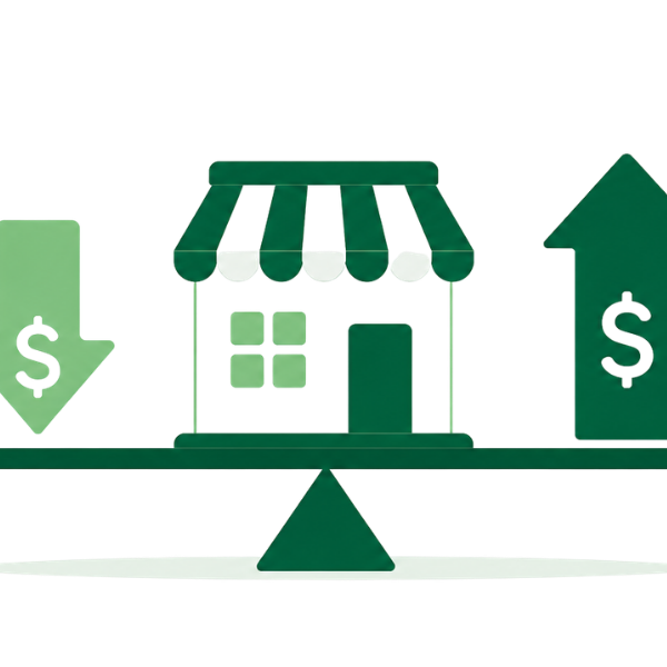 Singapore SME cash flow illustration showing rising costs and business income